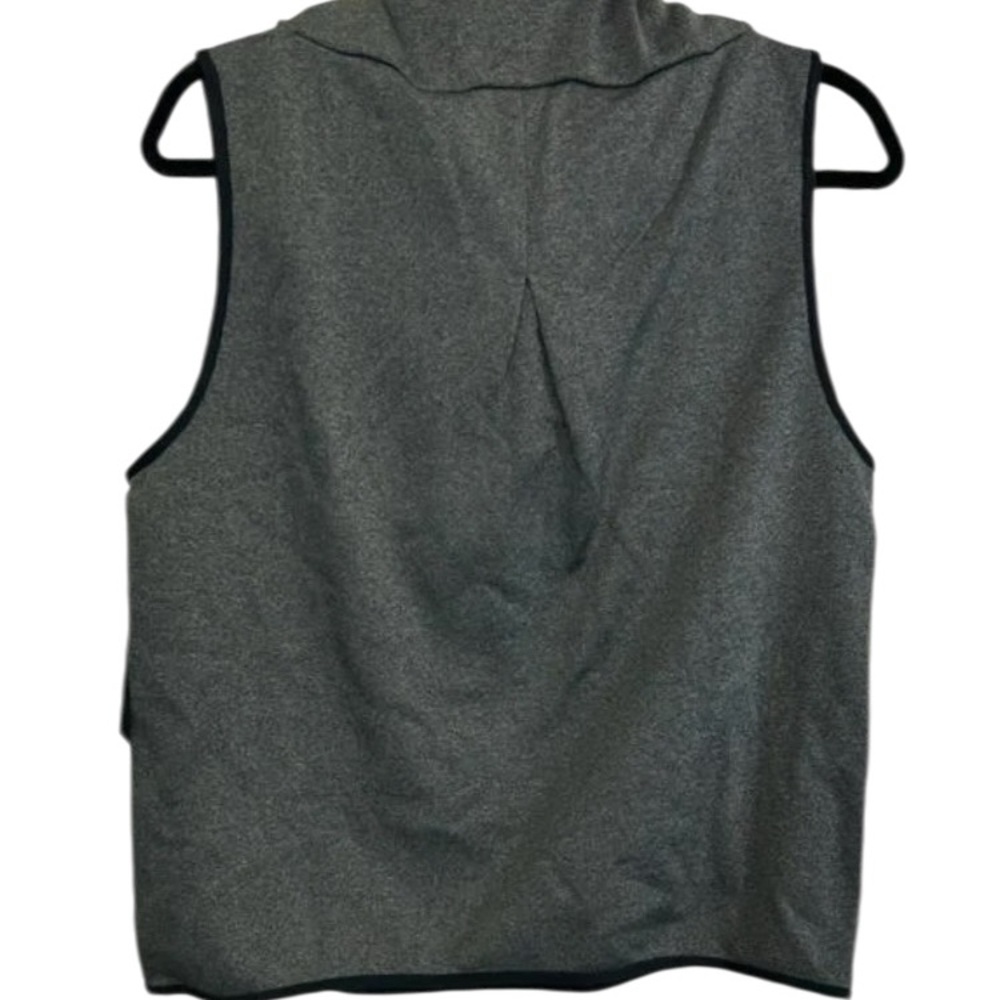 Nike Women 's Therma Sphere Training Vest Insulated Funnel Neck, Charcoal, Large - Picture 3 of 10